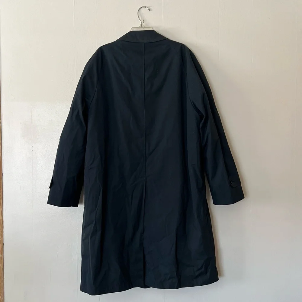 VINTAGE London Fog Maincoats Men's Blue Rain Trench Coat